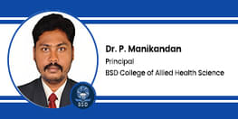 Interview Dr P Manikandan Former Principal at BSD College of Allied Health Science Coimbatore
